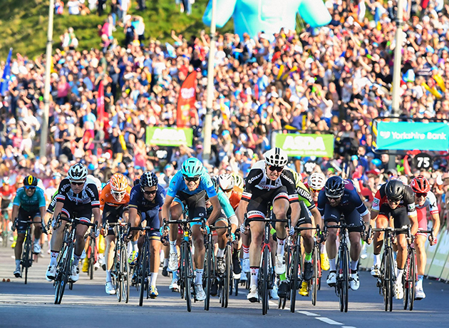 Tour of Yorkshire stage three sprint